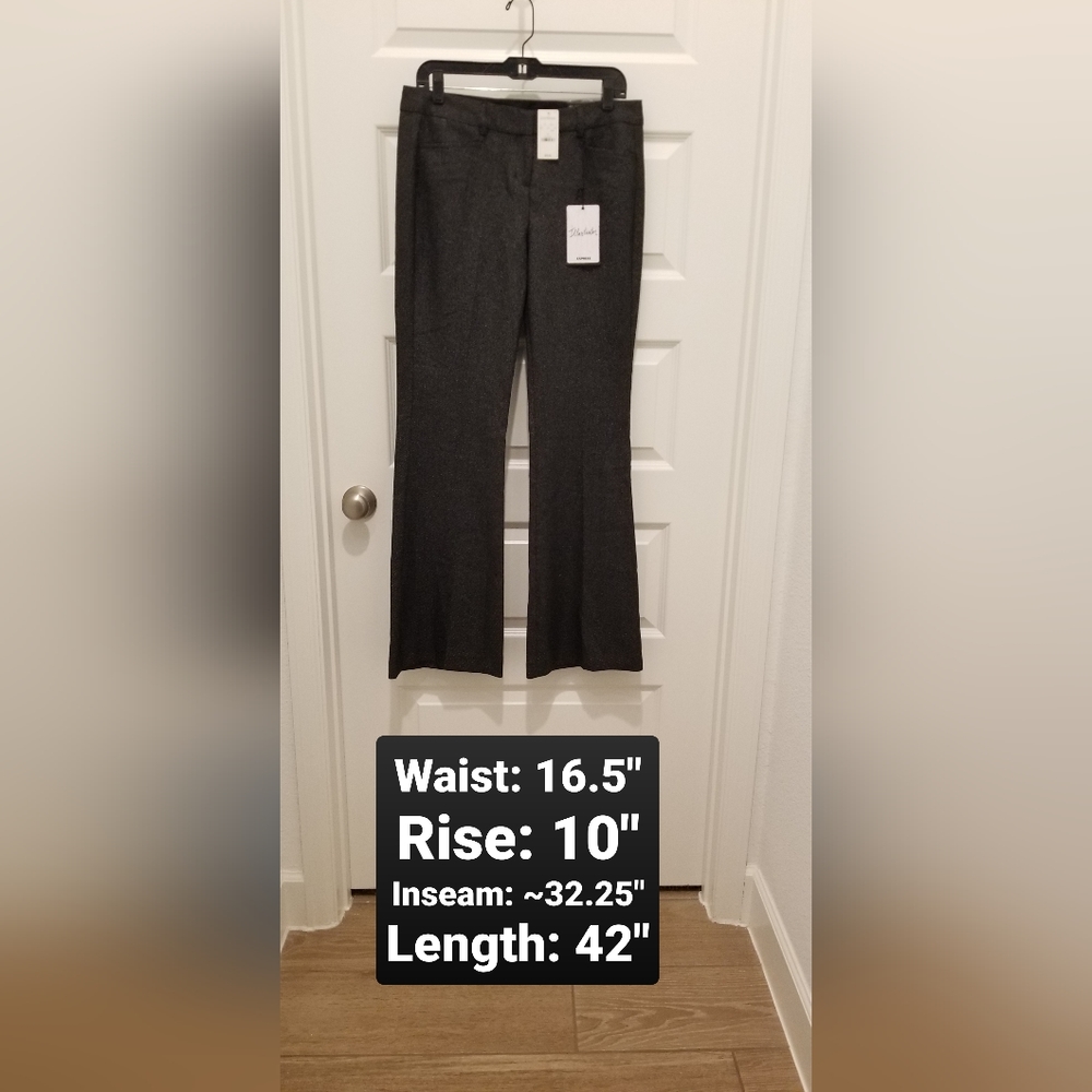 NWT Express Design Studio Women's Flare Leg Pant, Size 8